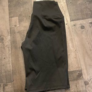 New Black LA Society Biker Shorts